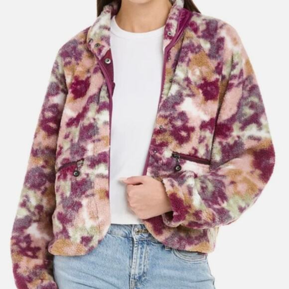 JOHNNY WAS COLLAB WITH CALME MULTI SHERPA NEW LARGE